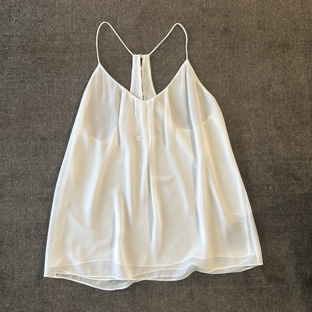 Style Loft Flowy Tank Top Cami Camisole Layering Blouse - L